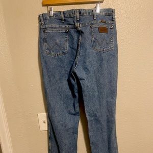 Vintage wrangler jeans perfect for DIY daisy dukes